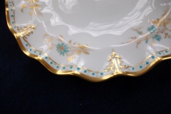 ROYAL CROWN DERBY- ROYAL NORMANDIE A1144- SALAD PLATES   .....https://www.jaapiesfinechinastore.com