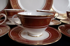 ROYAL DOULTON BUCKINGHAM- CUP & SAUCER   .....   https://www.jaapiesfinechinastore.com