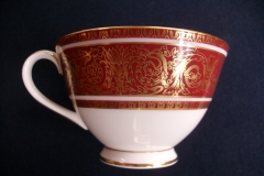 ROYAL DOULTON BUCKINGHAM- CUP & SAUCER   .....   https://www.jaapiesfinechinastore.com