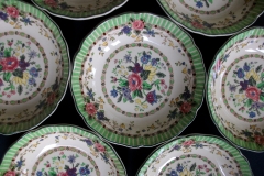 ROYAL DOULTON THE VERNON GREEN-  BERRY BOWL    .....   https://www.jaapiesfinechinastore.com