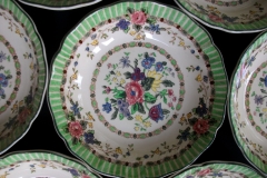 ROYAL DOULTON THE VERNON GREEN-  BERRY BOWL    .....   https://www.jaapiesfinechinastore.com