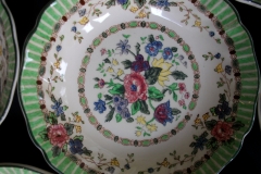 ROYAL DOULTON THE VERNON GREEN-  BERRY BOWL    .....   https://www.jaapiesfinechinastore.com