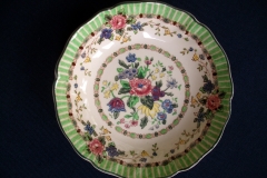 ROYAL DOULTON THE VERNON GREEN-  BERRY BOWL    .....   https://www.jaapiesfinechinastore.com