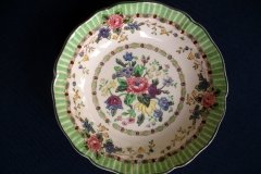 ROYAL DOULTON THE VERNON GREEN-  BERRY BOWL    .....   http://jaapiesfinechinastore.com