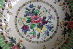ROYAL DOULTON THE VERNON GREEN-  BERRY BOWL    .....   http://jaapiesfinechinastore.com