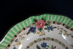 ROYAL DOULTON THE VERNON GREEN-  BERRY BOWL    .....   http://jaapiesfinechinastore.com