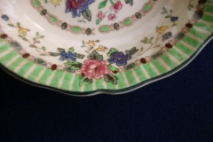 ROYAL DOULTON THE VERNON GREEN-  BERRY BOWL    .....   https://www.jaapiesfinechinastore.com