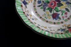 ROYAL DOULTON THE VERNON GREEN-  BERRY BOWL    .....   https://www.jaapiesfinechinastore.com