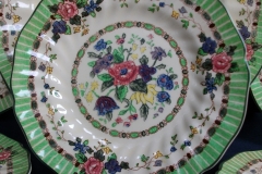 ROYAL DOULTON THE VERNON GREEN-   BREAD & BUTTER PLATES    .....   https://www.jaapiesfinechinastore.com