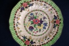 ROYAL DOULTON THE VERNON GREEN-   BREAD & BUTTER PLATES    .....   http://jaapiesfinechinastore.com