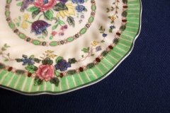 ROYAL DOULTON THE VERNON GREEN-   BREAD & BUTTER PLATES    .....   http://jaapiesfinechinastore.com
