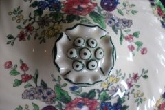 ROYAL DOULTON THE VERNON GREEN-  COVERED SERVING BOWL   .....   http://jaapiesfinechinastore.com