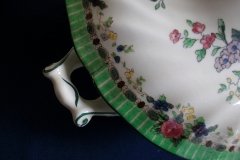 ROYAL DOULTON THE VERNON GREEN-  COVERED SERVING BOWL   .....   http://jaapiesfinechinastore.com