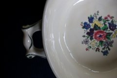 ROYAL DOULTON THE VERNON GREEN-  COVERED SERVING BOWL   .....   http://jaapiesfinechinastore.com