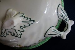 ROYAL DOULTON THE VERNON GREEN-  COVERED SERVING BOWL   .....   http://jaapiesfinechinastore.com