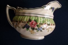 ROYAL DOULTON THE VERNON GREEN-  CREAMER   .....   http://jaapiesfinechinastore.com