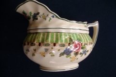 ROYAL DOULTON THE VERNON GREEN-  CREAMER   .....   http://jaapiesfinechinastore.com