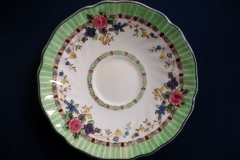 ROYAL DOULTON THE VERNON GREEN- CUP & SAUCER   .....   https://www.jaapiesfinechinastore.com