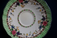 ROYAL DOULTON THE VERNON GREEN- CUP & SAUCER   .....   https://www.jaapiesfinechinastore.com