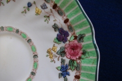 ROYAL DOULTON THE VERNON GREEN- CUP & SAUCER   .....   https://www.jaapiesfinechinastore.com