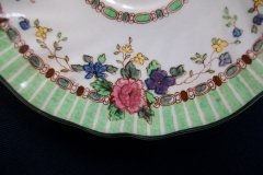 ROYAL DOULTON THE VERNON GREEN- CUP & SAUCER   .....   http://jaapiesfinechinastore.com