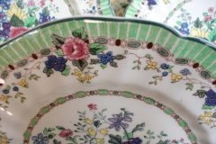 ROYAL DOULTON THE VERNON GREEN-  DINNER PLATES    .....   http://jaapiesfinechinastore.com
