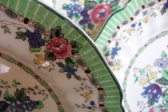 ROYAL DOULTON THE VERNON GREEN-  DINNER PLATES    .....   http://jaapiesfinechinastore.com