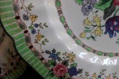 ROYAL DOULTON THE VERNON GREEN-  DINNER PLATES    .....   http://jaapiesfinechinastore.com