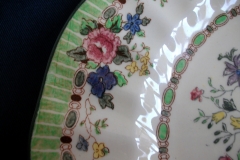 ROYAL DOULTON THE VERNON GREEN-  DINNER PLATES    .....   https://www.jaapiesfinechinastore.com