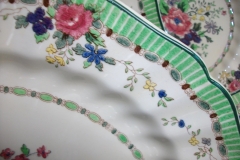 ROYAL DOULTON THE VERNON GREEN-  SERVING PLATTER  17  3/8"    .....   https://www.jaapiesfinechinastore.com