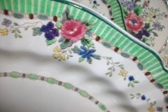 ROYAL DOULTON THE VERNON GREEN-  SERVING PLATTER  17  3/8"    .....   http://jaapiesfinechinastore.com