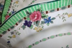 ROYAL DOULTON THE VERNON GREEN-  SERVING PLATTER  17  3/8"    .....   http://jaapiesfinechinastore.com