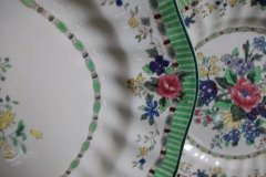 ROYAL DOULTON THE VERNON GREEN-  SERVING PLATTER  17  3/8"    .....   http://jaapiesfinechinastore.com