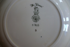 ROYAL DOULTON THE VERNON GREEN-  RIM SOUP BOWL 9  3/4"    .....   https://www.jaapiesfinechinastore.com