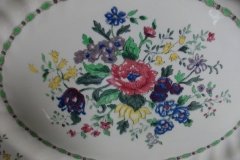 ROYAL DOULTON THE VERNON GREEN-  SERVING PLATTER  15  1/2"    .....   http://jaapiesfinechinastore.com