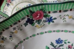 ROYAL DOULTON THE VERNON GREEN-  SERVING PLATTER  15  1/2"    .....   http://jaapiesfinechinastore.com