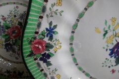 ROYAL DOULTON THE VERNON GREEN-  SERVING PLATTER  15  1/2"    .....   http://jaapiesfinechinastore.com