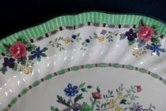 ROYAL DOULTON THE VERNON GREEN-  SERVING PLATTER  15  1/2"    .....   https://www.jaapiesfinechinastore.com