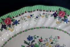 ROYAL DOULTON THE VERNON GREEN-  SERVING PLATTER  15  1/2"    .....   http://jaapiesfinechinastore.com