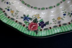 ROYAL DOULTON THE VERNON GREEN-  SERVING PLATTER  15  1/2"    .....   http://jaapiesfinechinastore.com