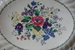 ROYAL DOULTON THE VERNON GREEN-  SERVING PLATTER  15  1/2"    .....   http://jaapiesfinechinastore.com