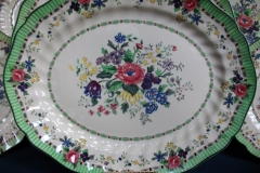 ROYAL DOULTON THE VERNON GREEN-  SERVING PLATTER  15  1/2"    .....   https://www.jaapiesfinechinastore.com