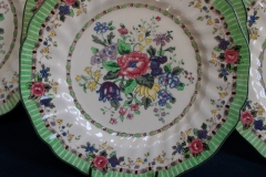 ROYAL DOULTON THE VERNON GREEN-  SALAD PLATES    .....   https://www.jaapiesfinechinastore.com