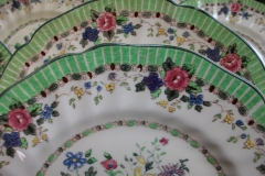 ROYAL DOULTON THE VERNON GREEN-  SALAD PLATES    .....   https://www.jaapiesfinechinastore.com