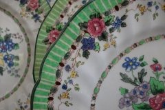 ROYAL DOULTON THE VERNON GREEN-  SALAD PLATES    .....   http://jaapiesfinechinastore.com
