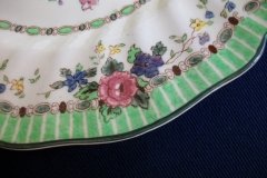 ROYAL DOULTON THE VERNON GREEN-  SALAD PLATES    .....   http://jaapiesfinechinastore.com
