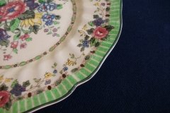 ROYAL DOULTON THE VERNON GREEN-  SALAD PLATES    .....   http://jaapiesfinechinastore.com