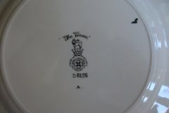 ROYAL DOULTON THE VERNON GREEN-  SALAD PLATES    .....   http://jaapiesfinechinastore.com