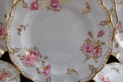 ROYAL CROWN DERBY ROYAL PINXTON ROSES A1155 -  SALAD PLATE    .....   https://www.jaapiesfinechinastore.com