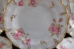 ROYAL CROWN DERBY ROYAL PINXTON ROSES A1155 -  SALAD PLATE    .....   http://jaapiesfinechinastore.com